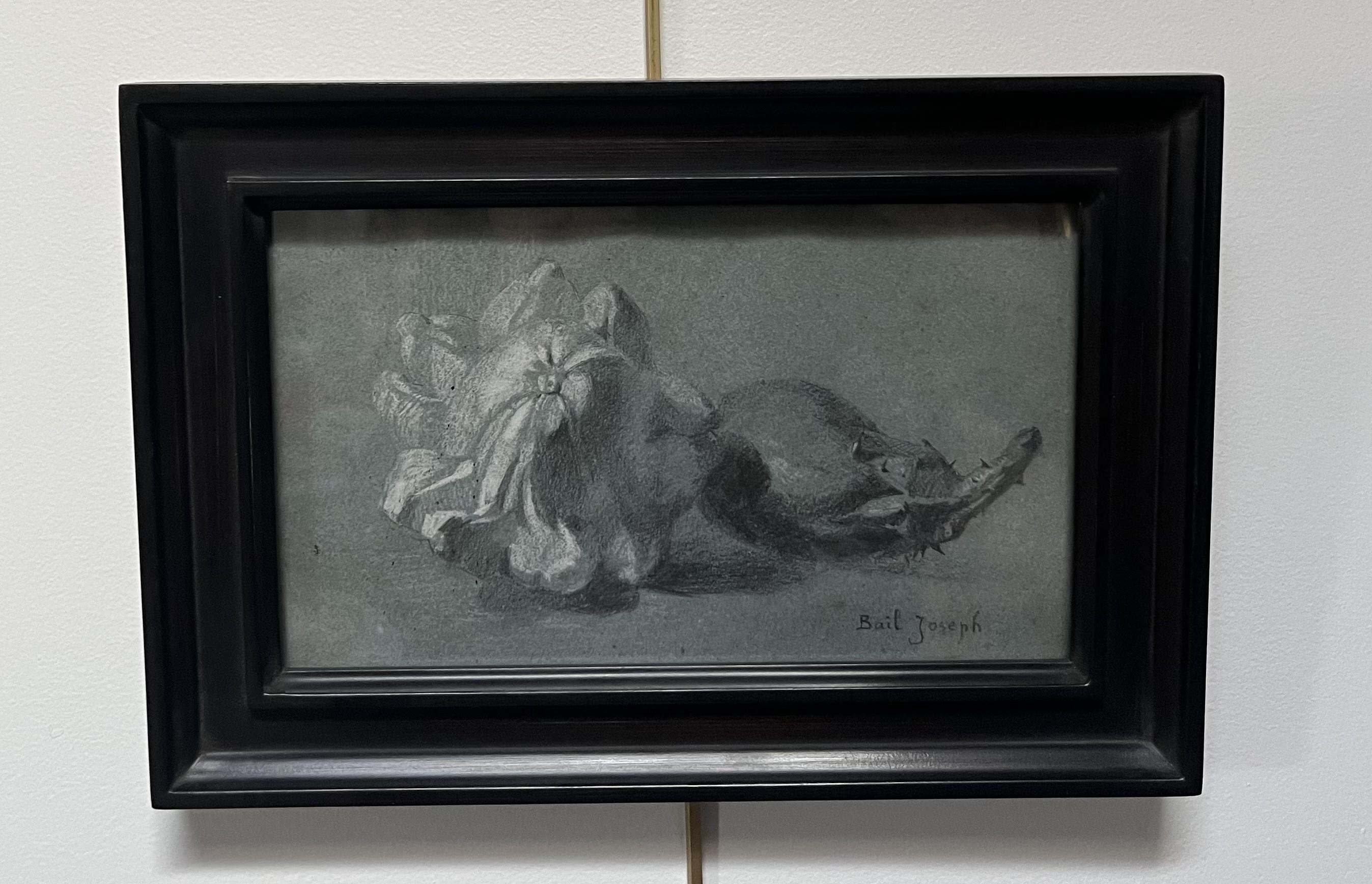 Joseph Bail (1862-1921) Nature morte aux légumes, dessin signé 8
