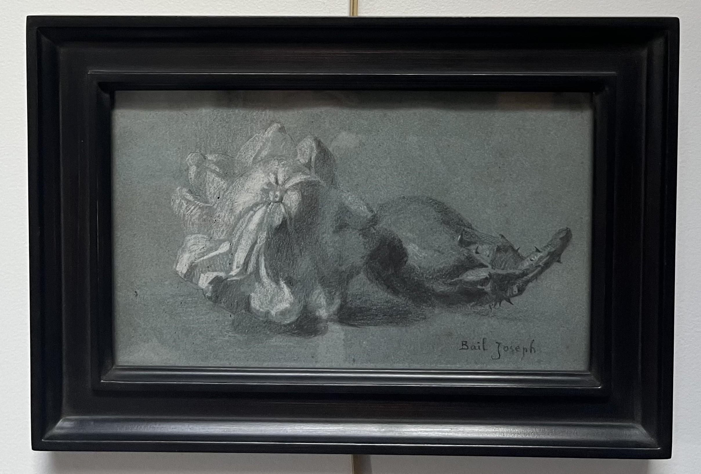 Joseph Bail (1862-1921) Nature morte aux légumes, dessin signé 9