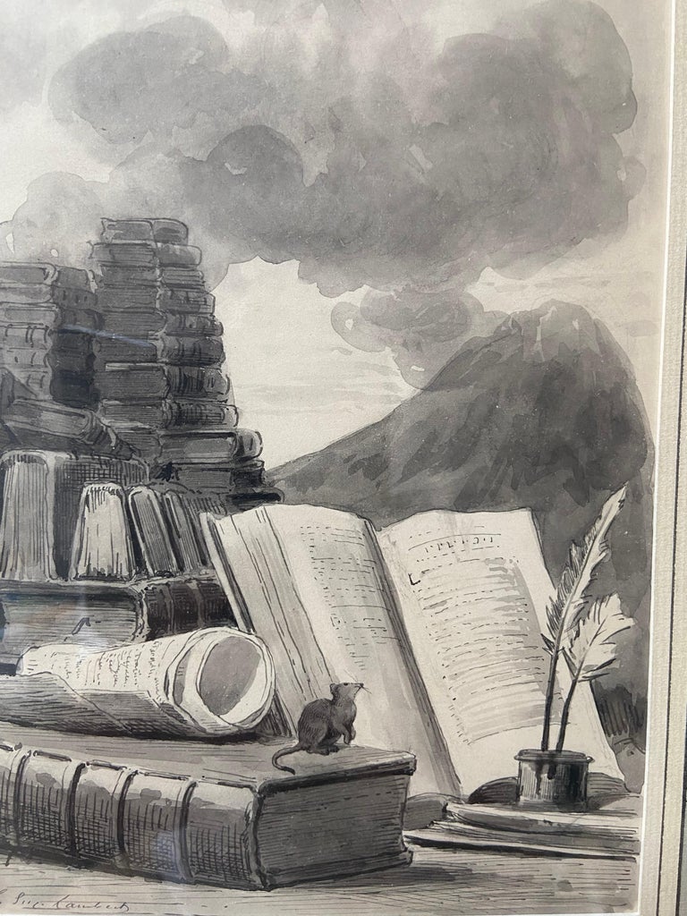 semplice disegno vettoriale di matita a carboncino. natura, paesaggio,  tempo, clima. sagoma di montagne, nuvole. schizzo in bianco e nero. 6554001  Arte vettoriale a Vecteezy, image size:768x1024