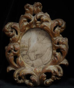 Italian School 17th Century, Saint Bonaventure, Old Master Gouache