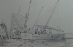 Romantic Figurative Drawings and Watercolours