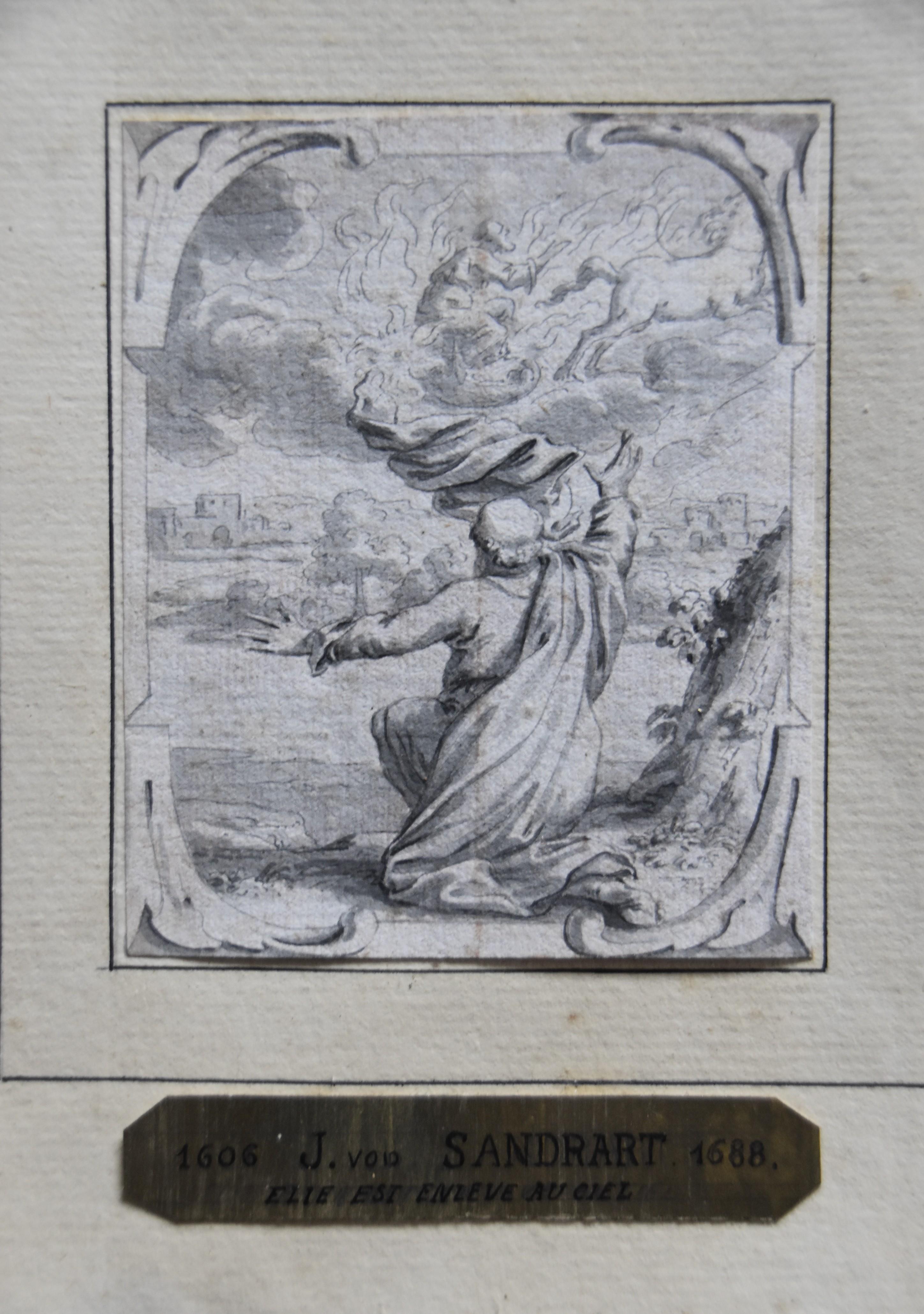 Joachim von Sandrart (1606-1688) Biblical episodes, 3 original drawings For Sale 1