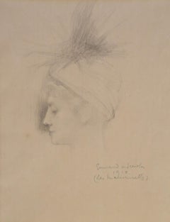 Lucien Victor Guirand de Scevola (1871-1950), Las Marionetas 1910, dibujo