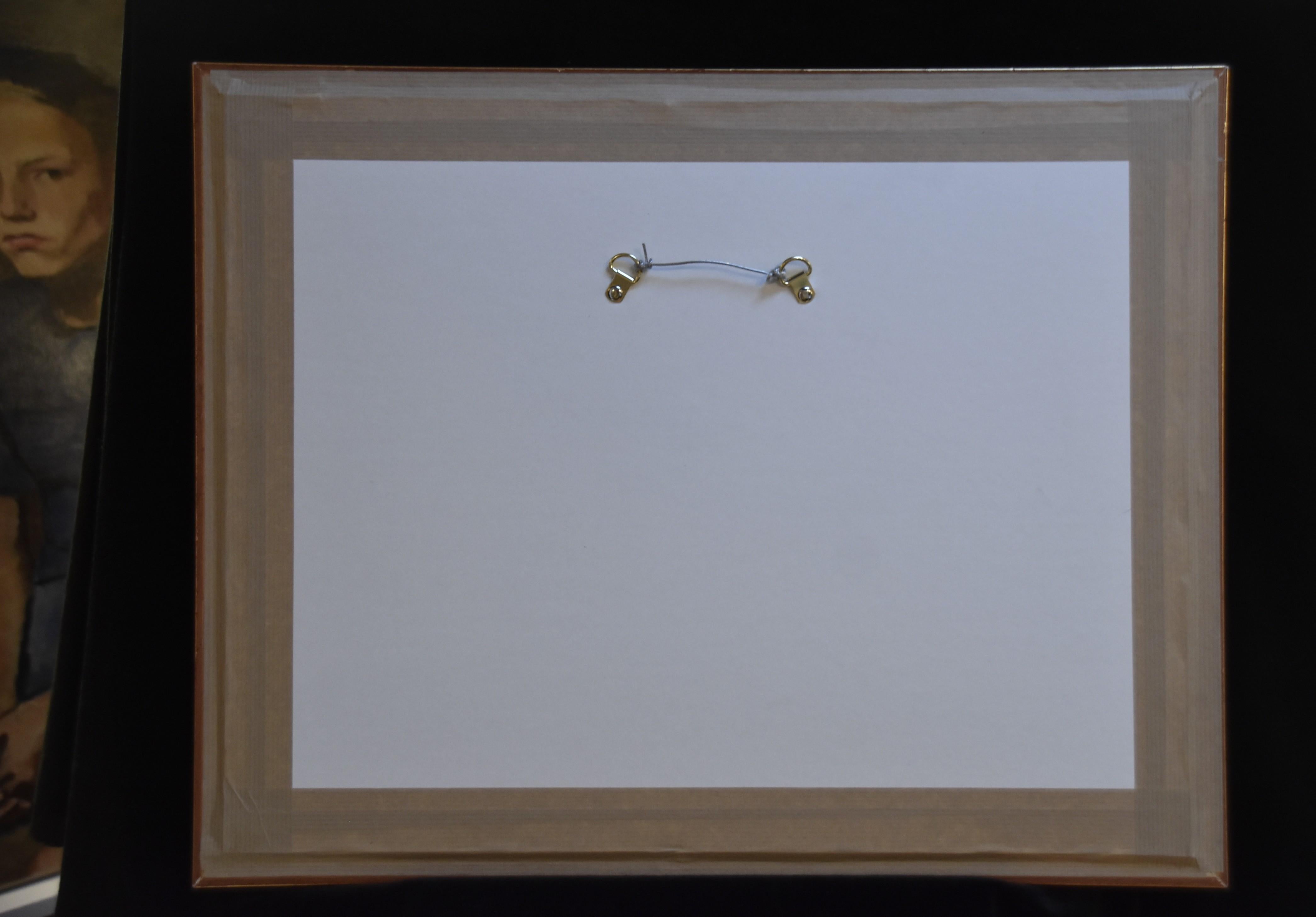 Scuola romantica, metà del XIX secolo
Scena antica, donna e bambino circondato da guardie
acquerello, penna e inchiostro nero e sfumature di gouache bianca su carta
Firmato e datato in basso a destra 
