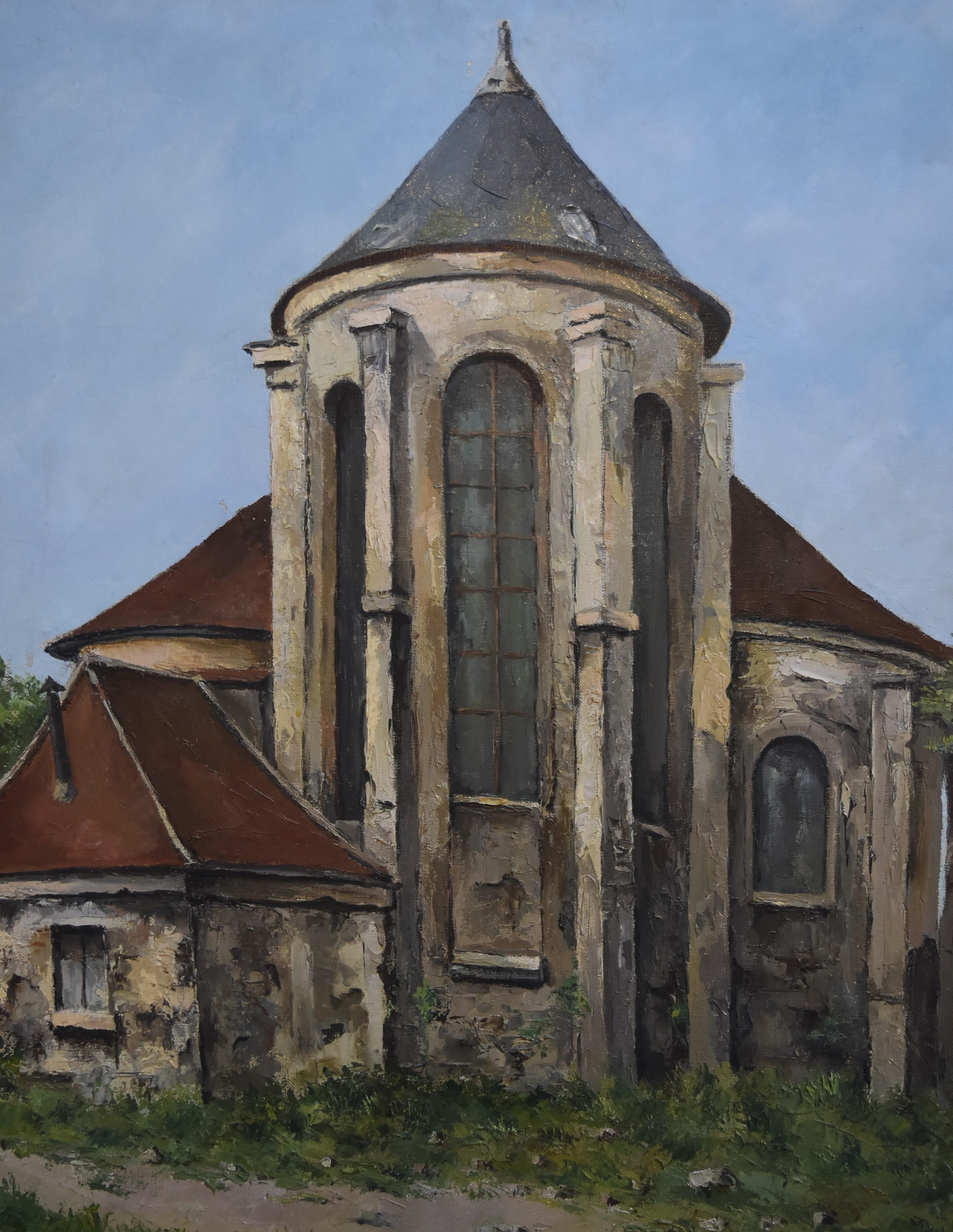 Jean Robert Ithier (1904-1977) A church, 1959, oil on canvas 2