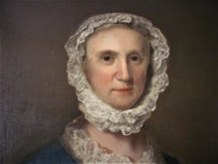 Portrait Of a Lady, 18th Century - Old Master, Oil, Portrait Painting, J. Highmore