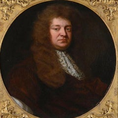 Portrait George Granville - 17th century, old master, portrait painting, Kneller