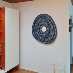 Masterplan #167 - contemporary modern geometric sculpture painting relief