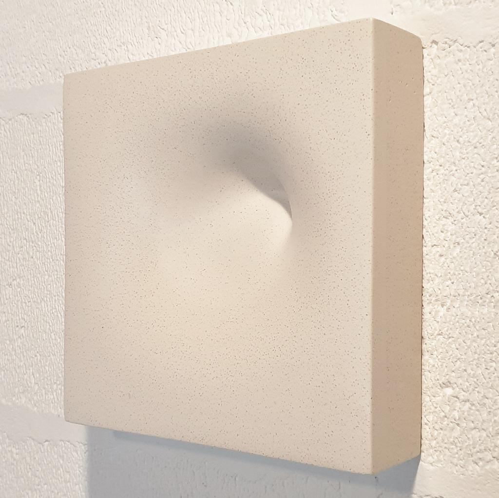 In the Beginning... - contemporary modern abstract sculpture relief object - Contemporary Sculpture by Mari-Ruth Oda