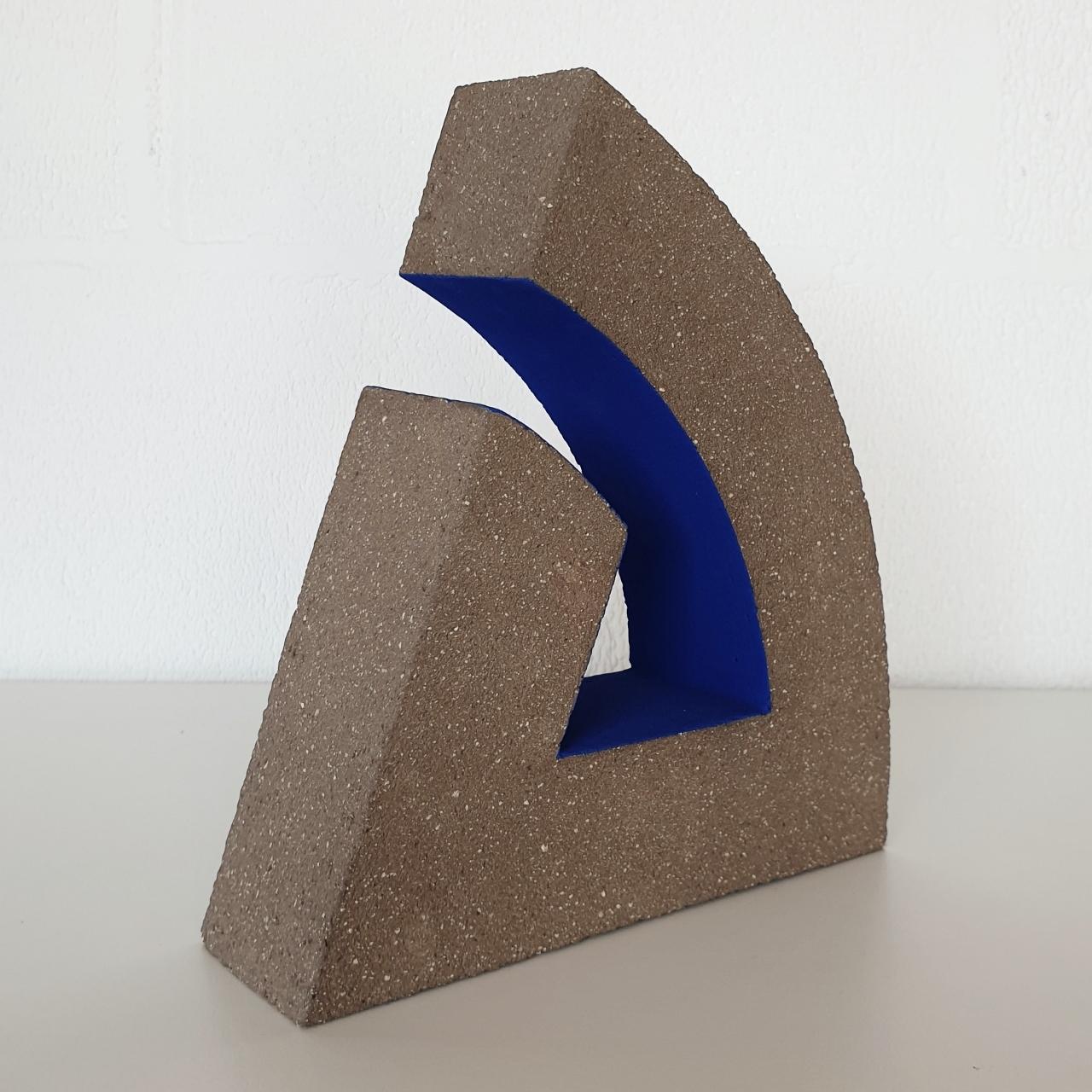 abstract geometric sculpture