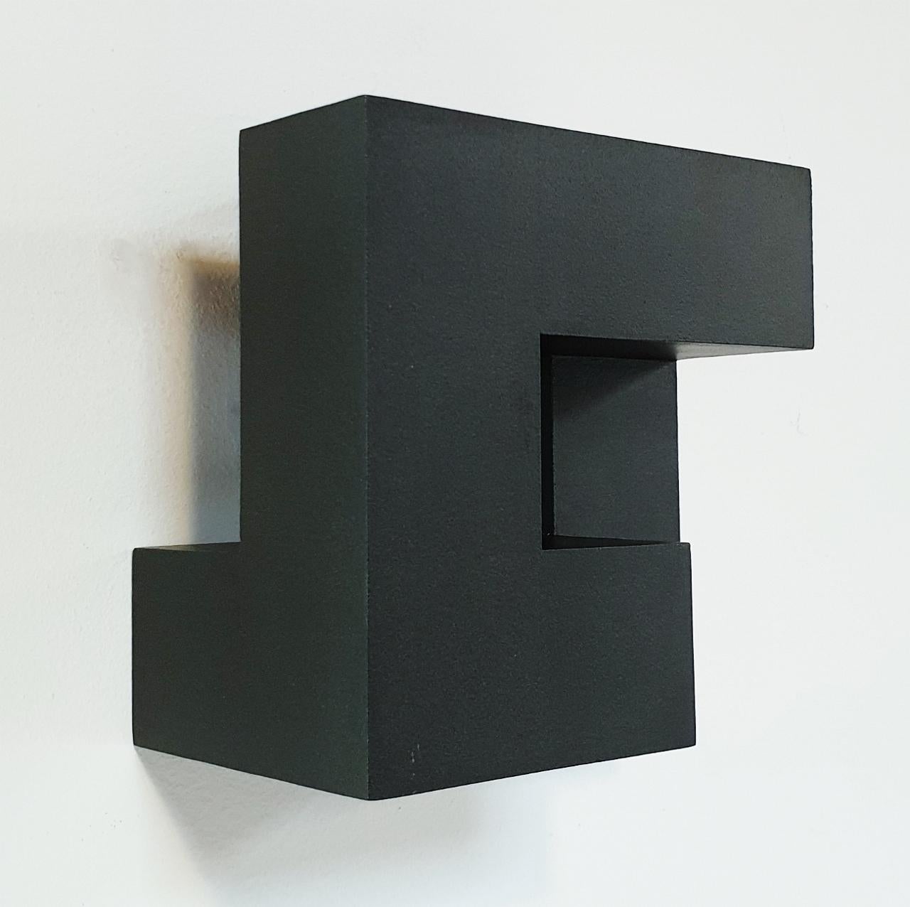 Carré architectural II no. 4/15 - contemporary modern abstract wall sculpture - Abstract Geometric Painting by Olivier Julia