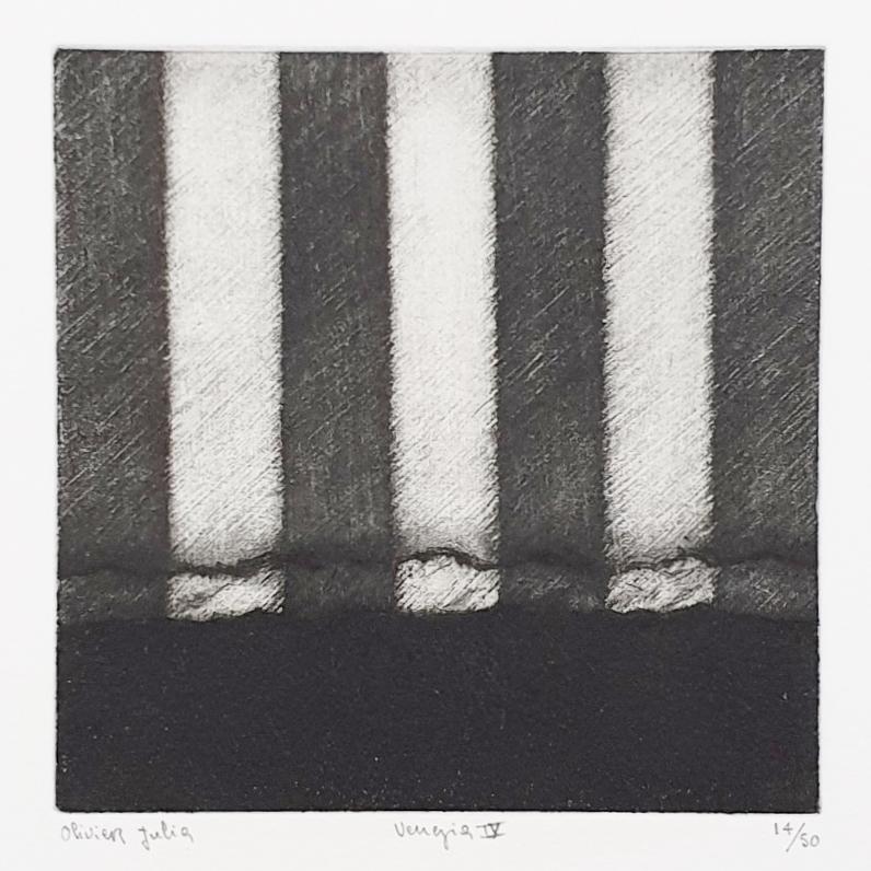 Venice  14/50 - collectors box with ten black-white etching aquatint prints  4