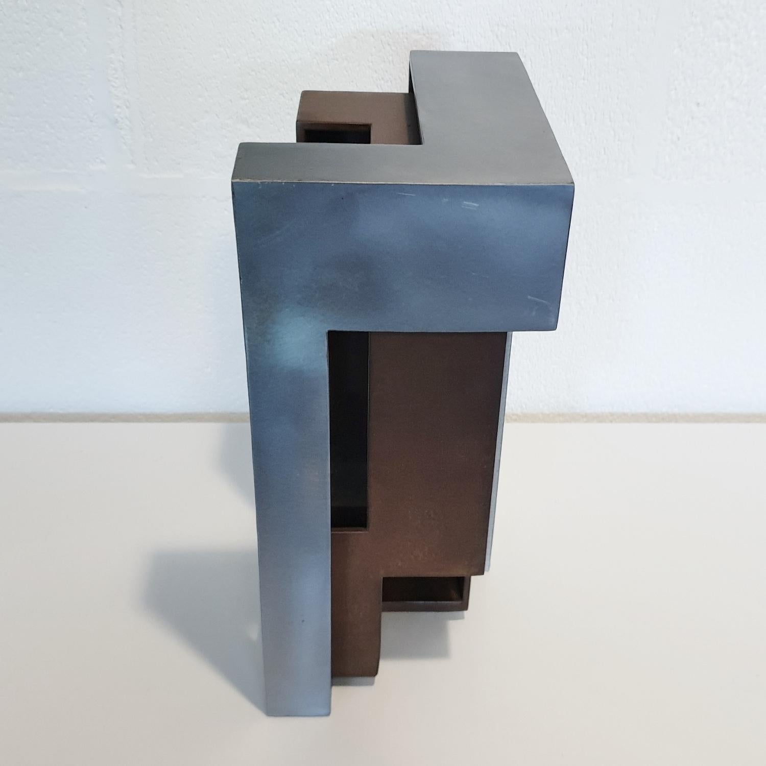 Pareja 05 - sculpture en acier géométrique abstraite contemporaine et moderne en vente 3