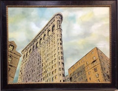 Flatiron, New York City, original 30x40 contemporary landscape