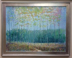 Forest Fantasy, original 30x40 contemporary landscape