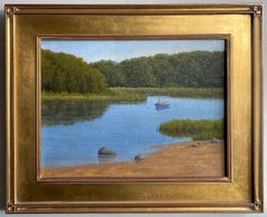 Resting Quietly, original impressionist marine landscape