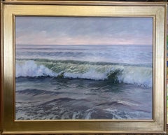 Morning Blush, original 30x40 contemporary marine landscape