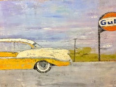 Belair, original 36x48 pop art landscape