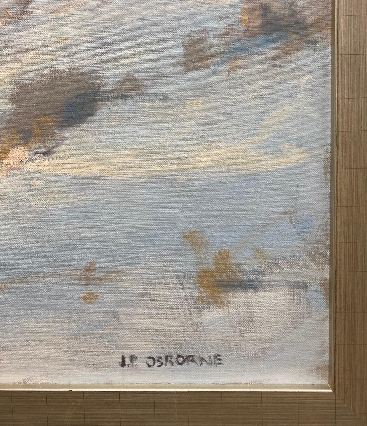 Towards Morristown, original 36x48 historic impressionist landscape 1