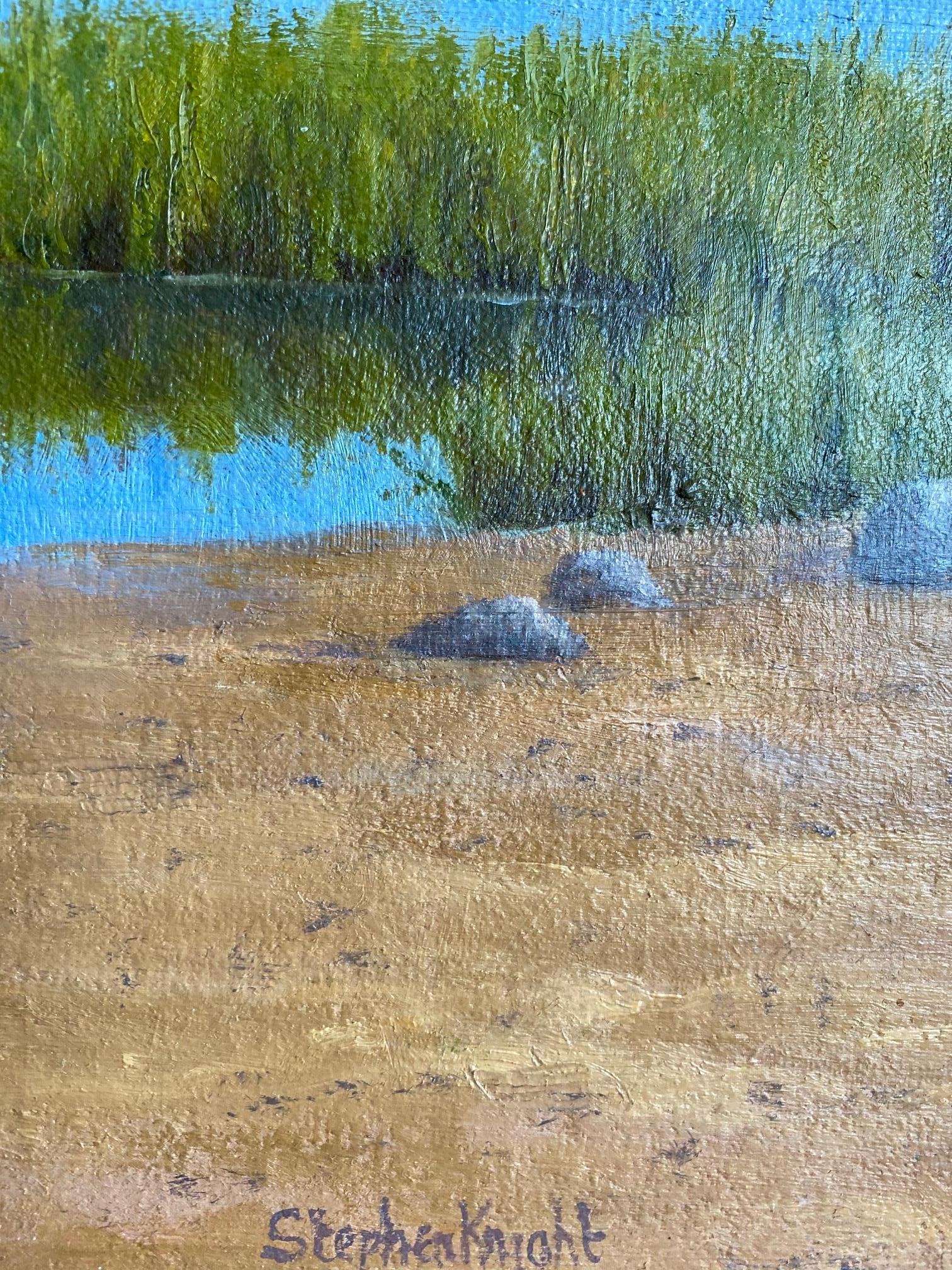 Resting Quietly, original impressionist marine landscape 2