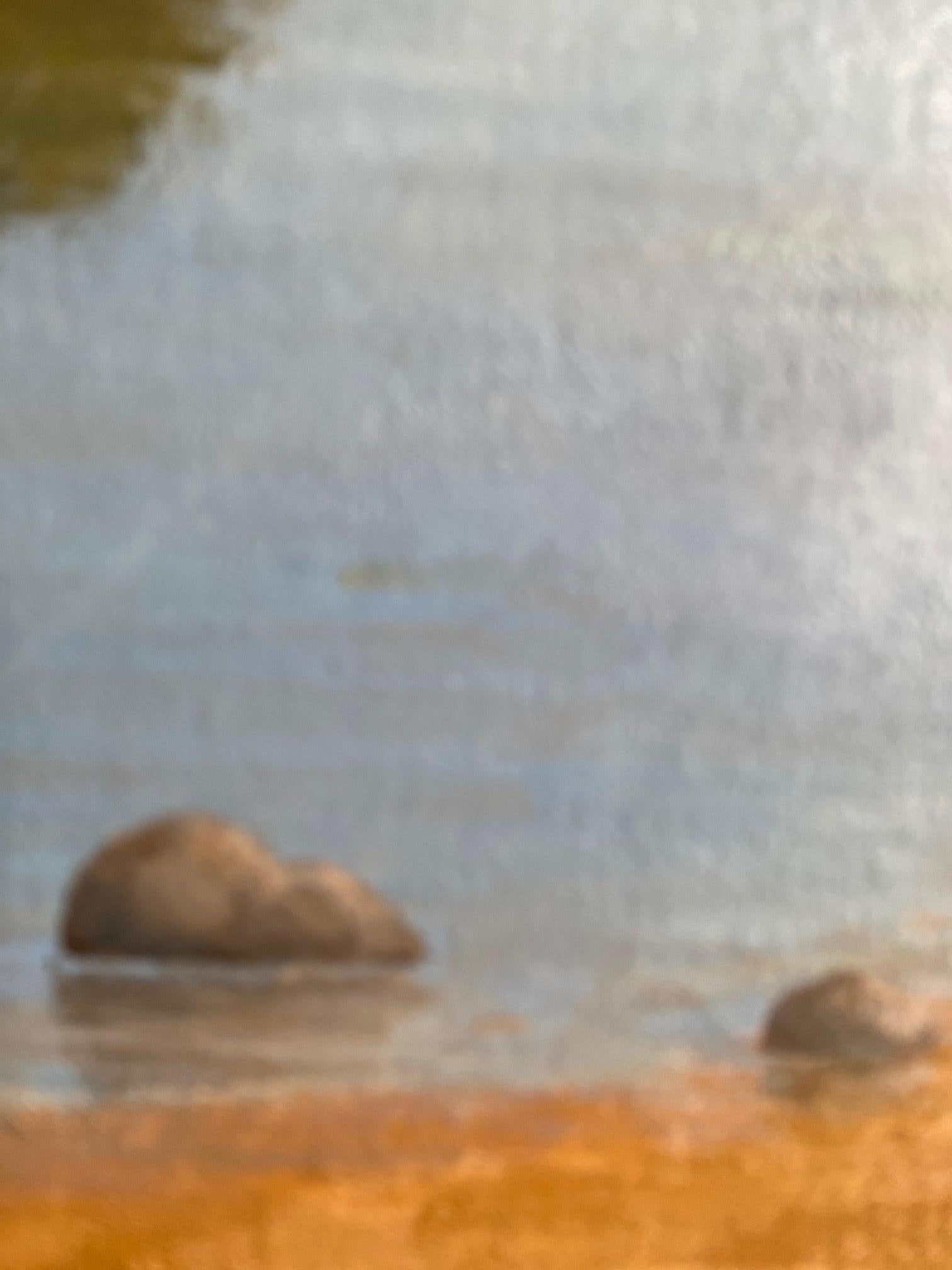 Resting Quietly, original impressionist marine landscape 1