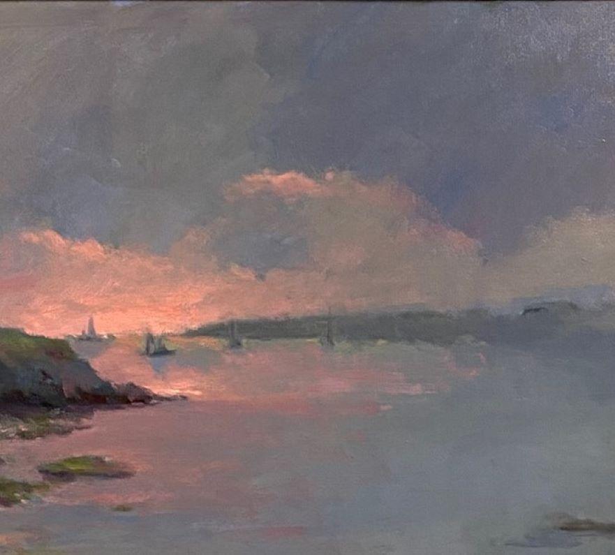 marine landscape painting