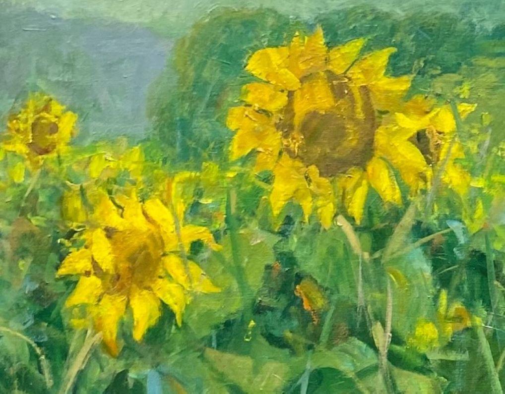 sunflower impressionism