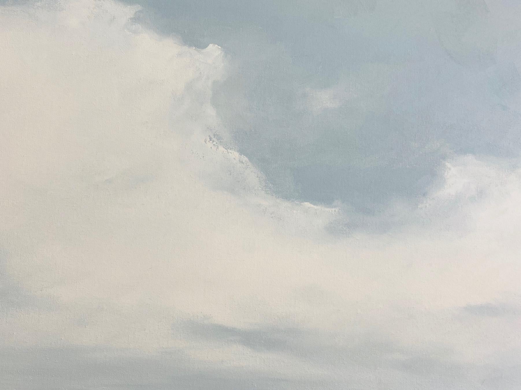 Seascape No. 148-AL original 48x72 contemporary marine landscape - Contemporary Painting by Elizabeth Sabine