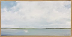 Seascape No. 110-AL, original 24x48 contemporary marine landscape