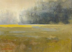 Atonal, original 30x40  transitional abstract landscape