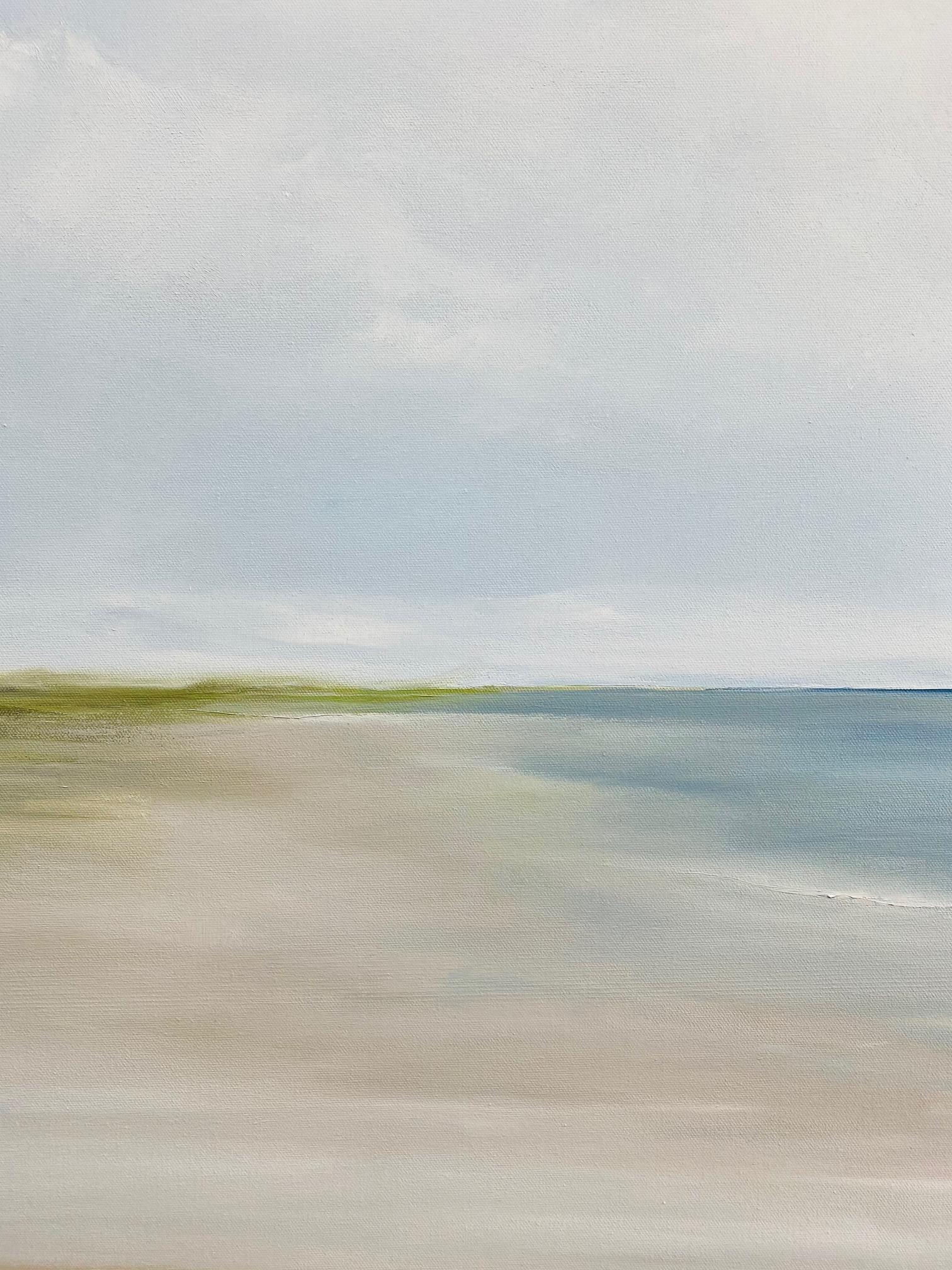 Seascape No. 223-AL, original 60x48 contemporary marine landscape on canvas - Contemporary Painting by Elizabeth Sabine