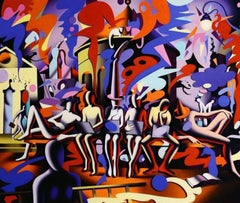 Mark Kostabi Midnight At Noon 2015 3-D 