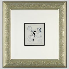 Erte Ermyntrude and Esmeralda