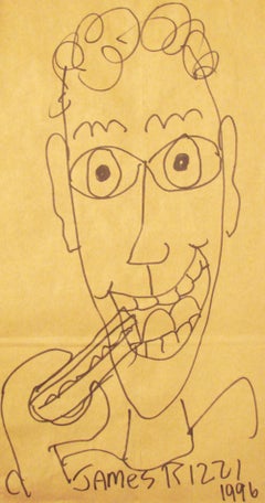 James Rizzi 4 Untitled Drawings
