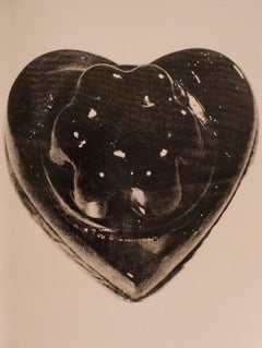 Black Jello Heart acrylic print #7/50
