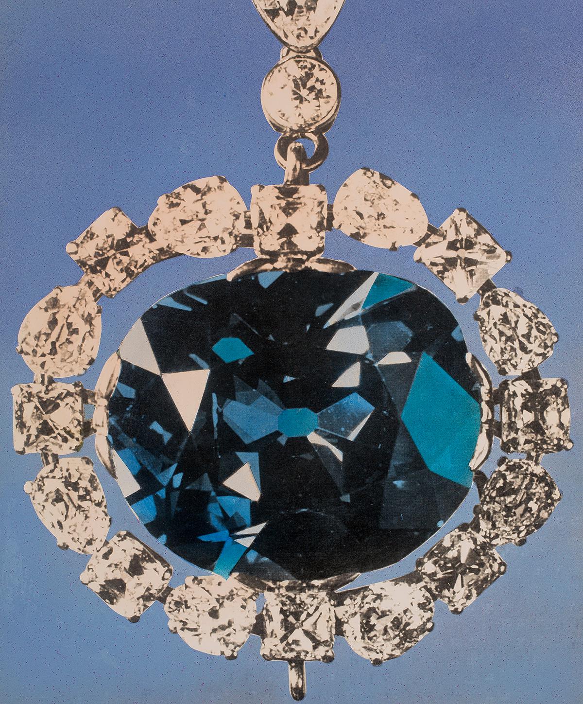 The Mythic Hope Diamond acrylic print #6/50 - Print by (after) Richard Bernstein