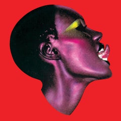 Grace Jones portrait for Portfolio Album Cover #11/50