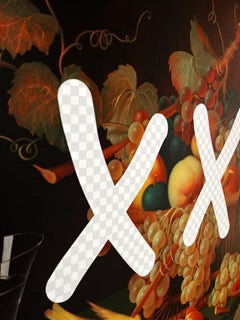 Smut Still Life With Fruit And Canary.......