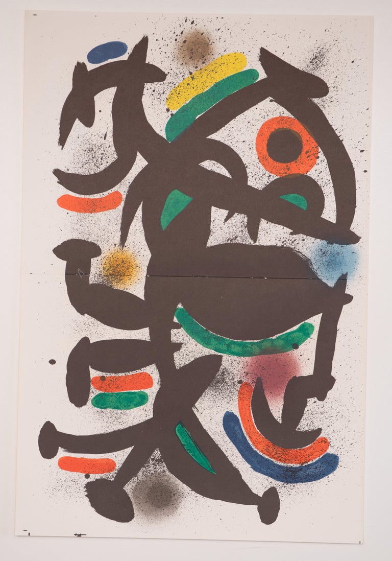 Joan Miró "Litografía Original VIII" Joan Miró For