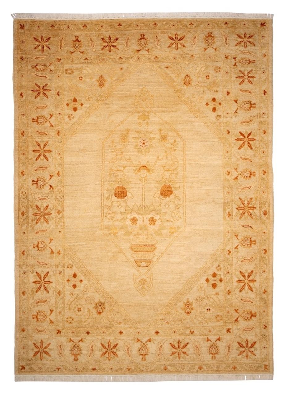 Tappeto persiano ZIEGLER - Eleganza in beige con ornamenti