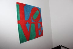 Amor clásico - alfombra de Robert Indiana