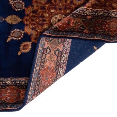 Tappeto persiano Keschan - Design elegante con motivi circolari