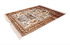 Tappeto persiano Kaschmir 2 - Design grazioso con eleganti disegni floreali