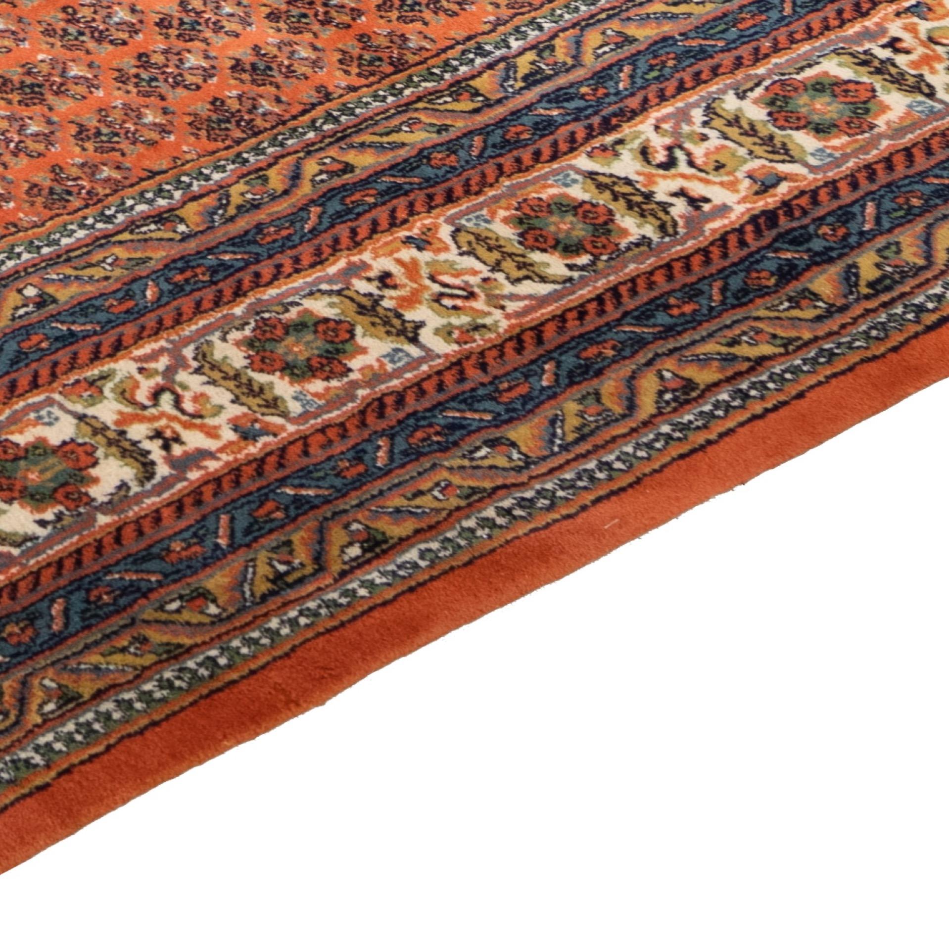 Tappeto persiano Bidjar 3 - Eleganza del design e delicati motivi rossi - Art Astratto di Unknown