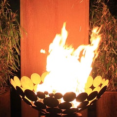 Firepit Bowl - Diameter 80cm - Unique Modern Outdoor Ornament - Stefan Traloc