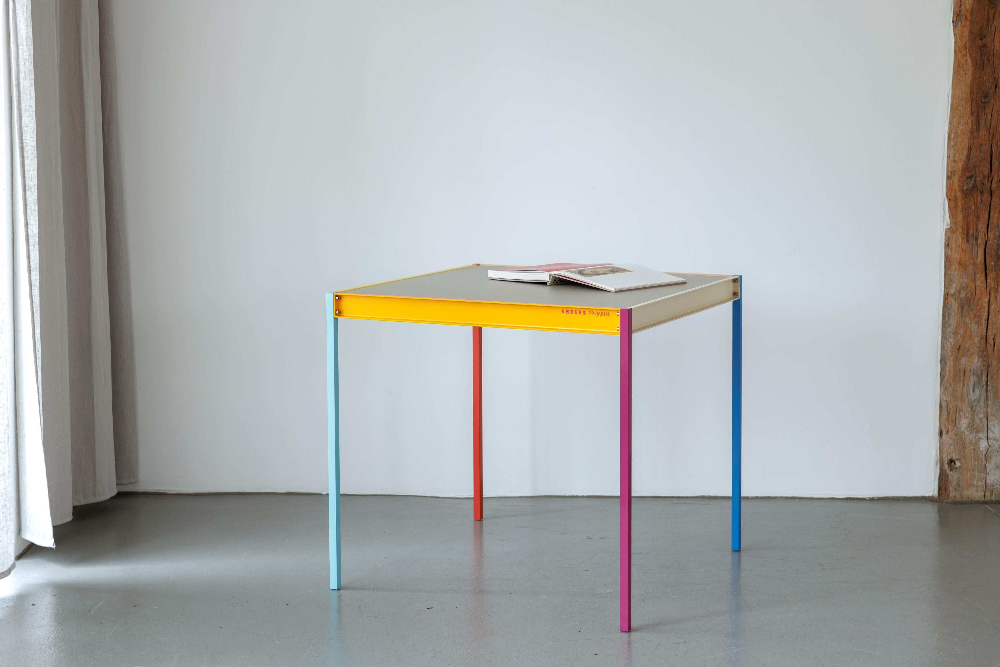 Modern Table - Colorful, Simple, Clean Design For Sale 3