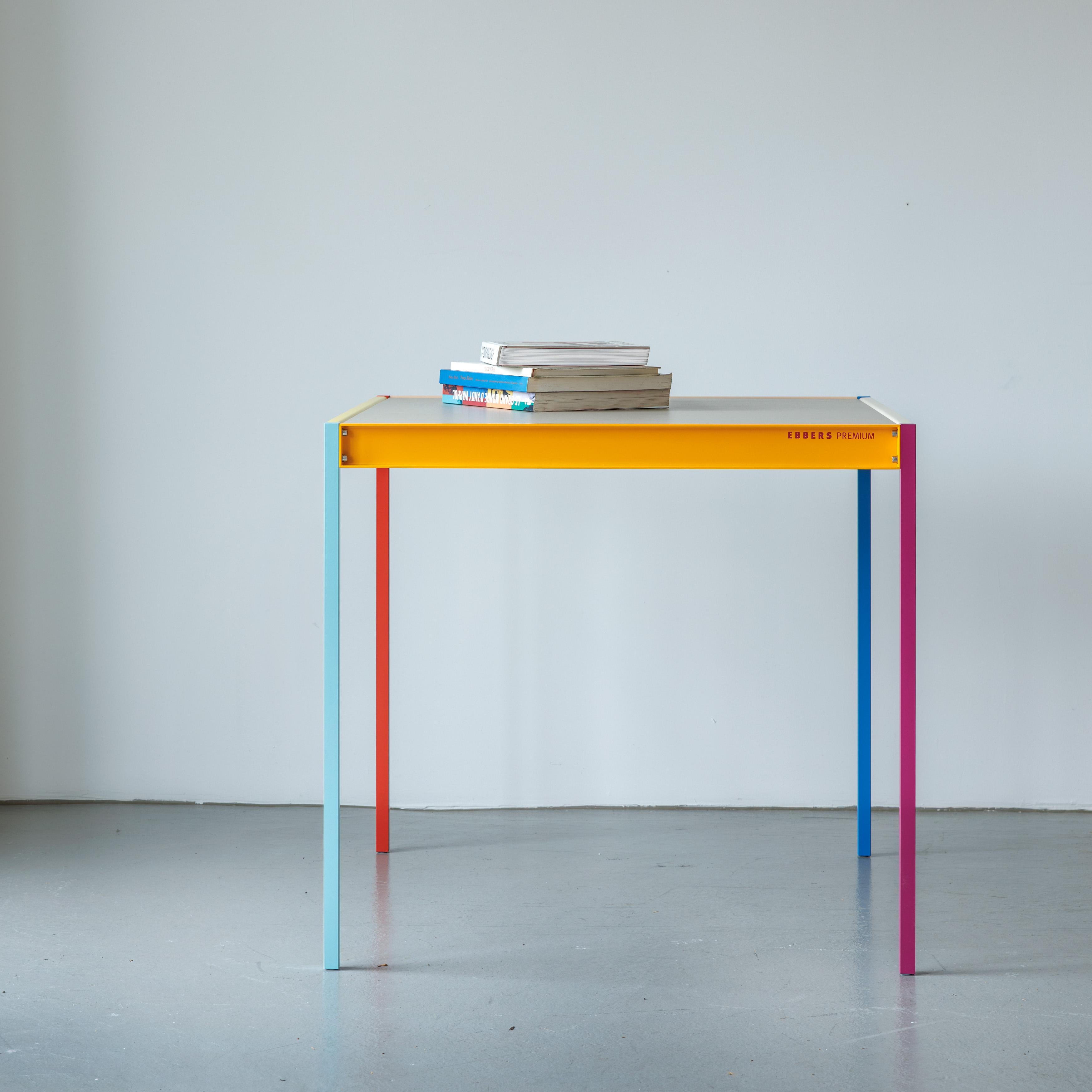 Modern Table - Colorful, Simple, Clean Design For Sale 12