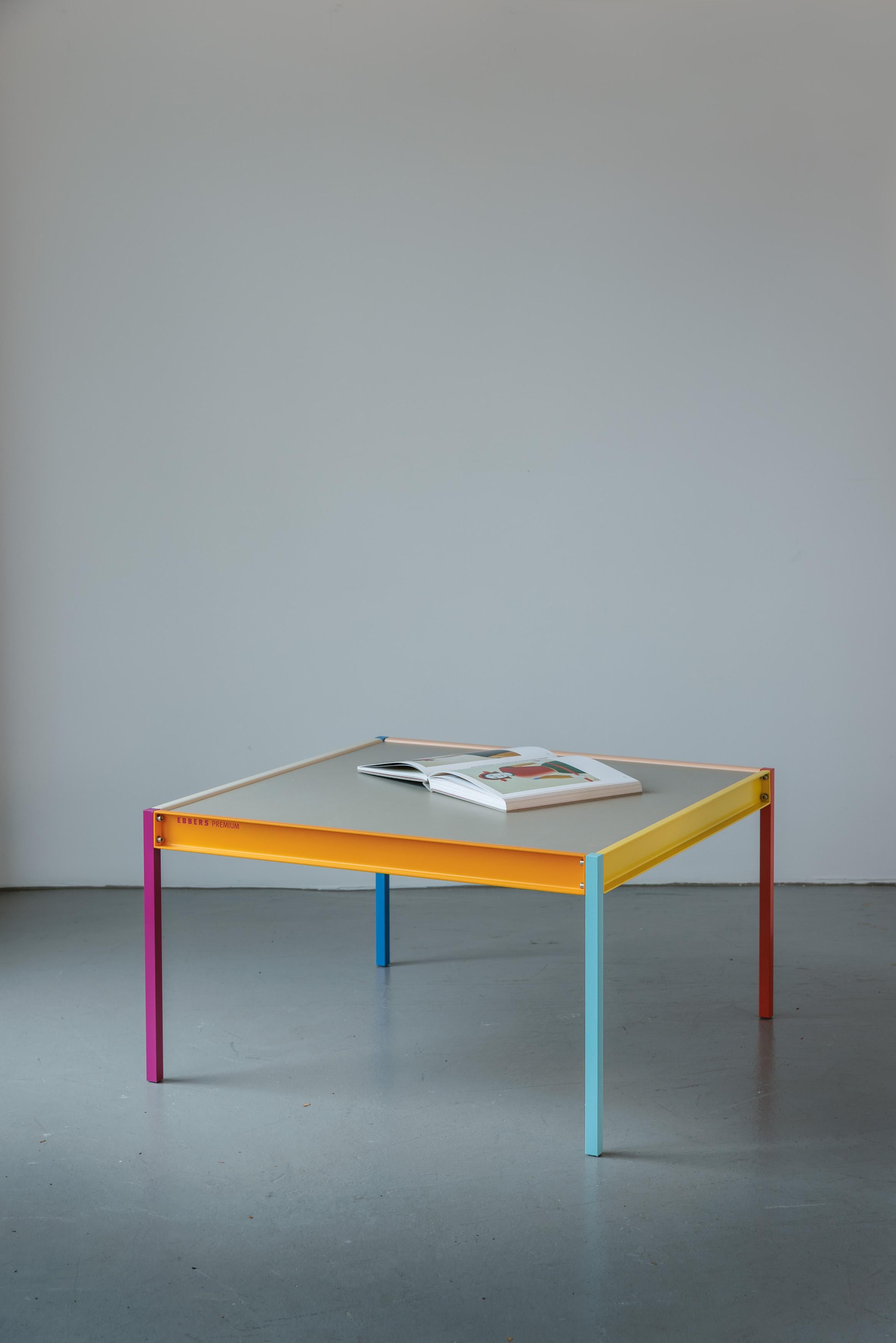 Coffeetable Modern Colorful, Simple, Clean Design For Sale 5
