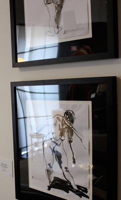 Wim van Broekhoven "Standing Nude" Nude