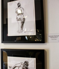 Wim van Broekhoven "Standing Back Nude" Nude